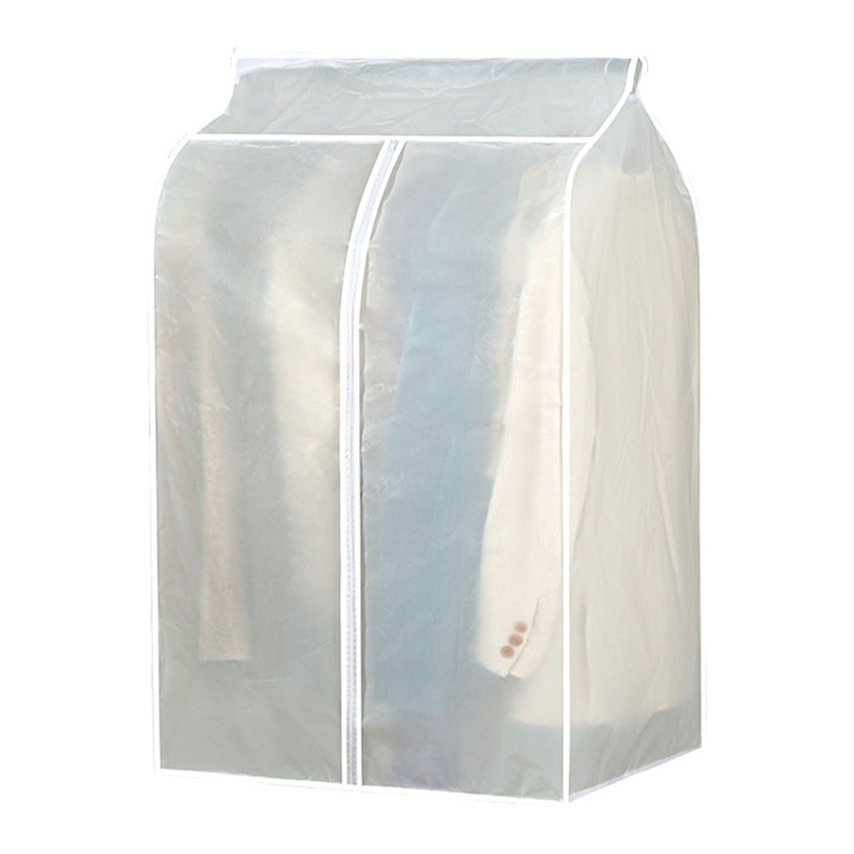 Hanging Garment Bags Transparent Stereo Clothing Dust Cover Home Washable Overcoat Suit Storage Bag 50x60x90cm