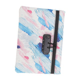 Smell Proof Bag PU Leather Reinforced Stitching Waterproof Zipper Closure Odor Proof Pouch with Password Lock Colorful