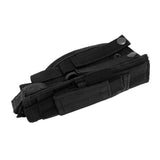 Concealment Holster Nylon Hip Holster with Adjustable Belt for MOLLE for Outdoor Training Camping Black