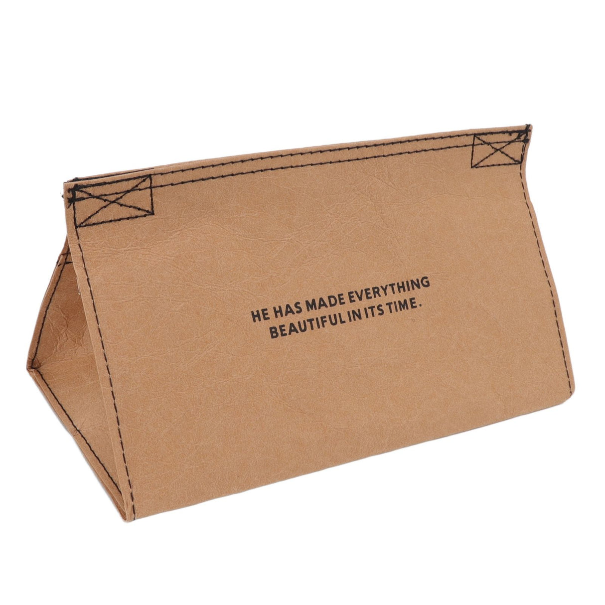 Tissue Box Cover Leather Tissue Dispenser Waterproof Simple Modern Style for Living Room Bedroom Buff