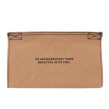 Tissue Box Cover Leather Tissue Dispenser Waterproof Simple Modern Style for Living Room Bedroom Buff