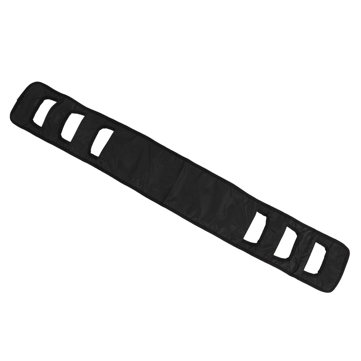 Seniors Bed Transfer Sling Labor Saving Widened Breathable Elderly Lift Turning Belt with Padded Handle for Patient Black