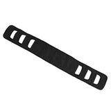 Seniors Bed Transfer Sling Labor Saving Widened Breathable Elderly Lift Turning Belt with Padded Handle for Patient Black