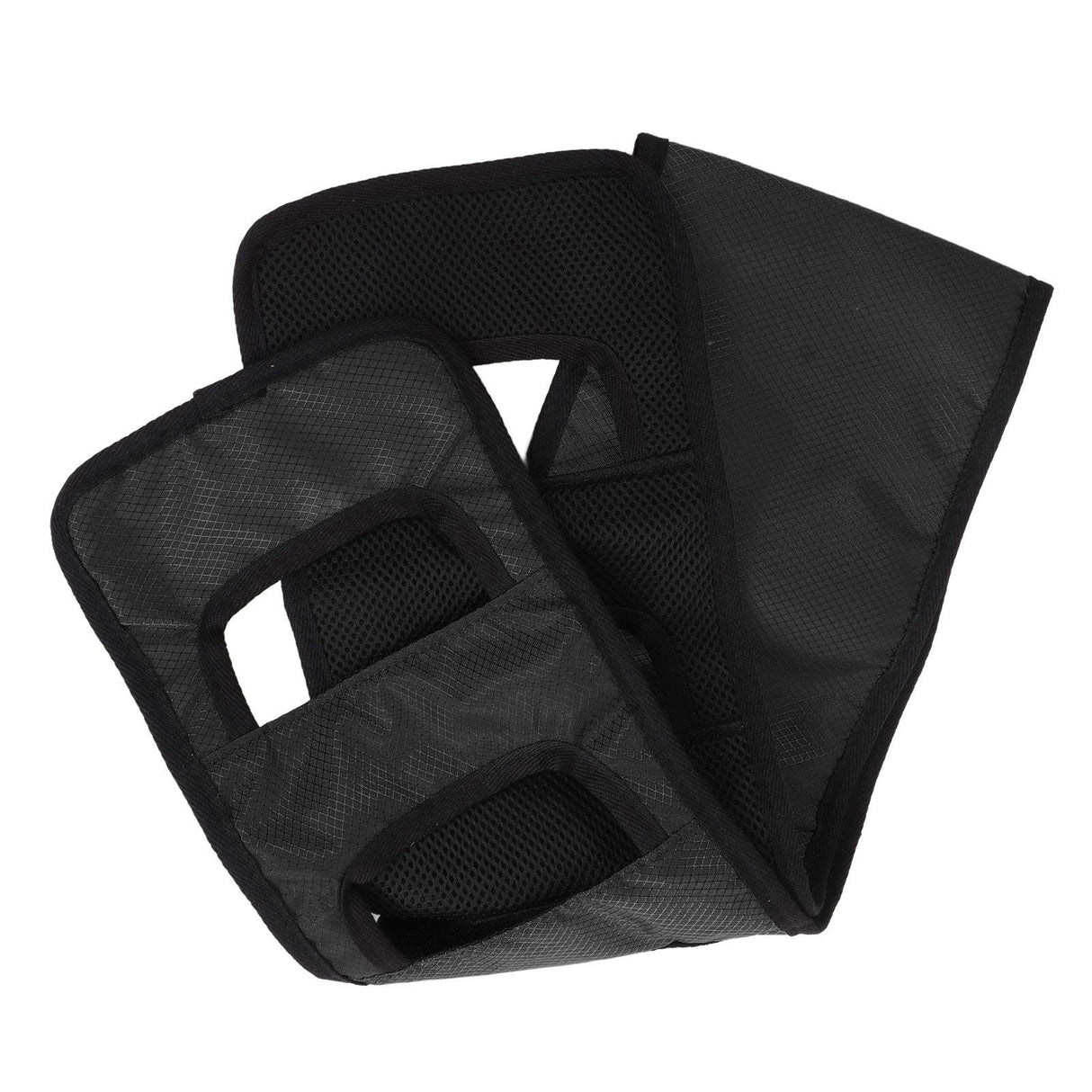 Seniors Bed Transfer Sling Labor Saving Widened Breathable Elderly Lift Turning Belt with Padded Handle for Patient Black