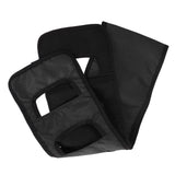 Seniors Bed Transfer Sling Labor Saving Widened Breathable Elderly Lift Turning Belt with Padded Handle for Patient Black