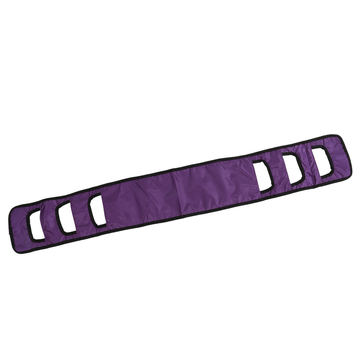 Seniors Bed Transfer Sling Labor Saving Widened Breathable Elderly Lift Turning Belt with Padded Handle for Patient Purple