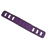 Seniors Bed Transfer Sling Labor Saving Widened Breathable Elderly Lift Turning Belt with Padded Handle for Patient Purple