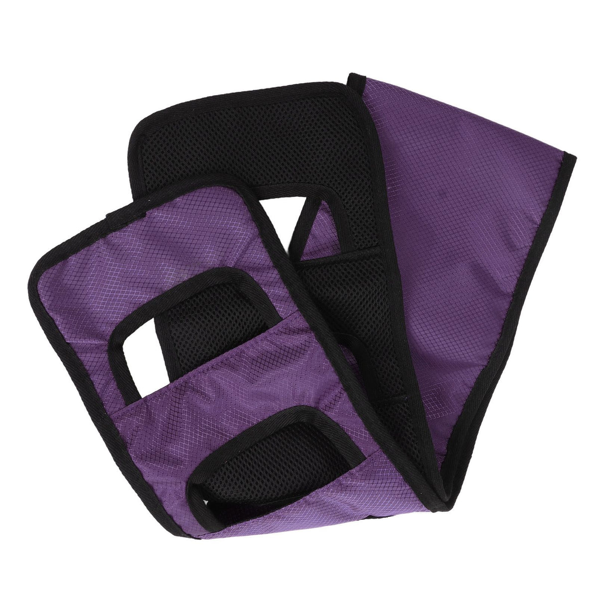 Seniors Bed Transfer Sling Labor Saving Widened Breathable Elderly Lift Turning Belt with Padded Handle for Patient Purple