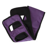 Seniors Bed Transfer Sling Labor Saving Widened Breathable Elderly Lift Turning Belt with Padded Handle for Patient Purple