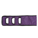 Seniors Bed Transfer Sling Labor Saving Widened Breathable Elderly Lift Turning Belt with Padded Handle for Patient Purple