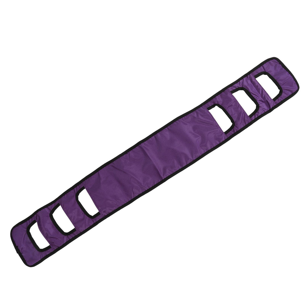 Seniors Bed Transfer Sling Labor Saving Widened Breathable Elderly Lift Turning Belt with Padded Handle for Patient Purple