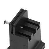 4pcs Adjustable Furniture Risers with Screw Clamp Rubber Bed Couch Risers for Heavy Duty Furniture Black - Extra Image