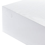6PCS Shoe Storage Box Large White Thickened Transparent Clamshell Shoe Organizer Case for Home