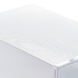 6PCS Shoe Storage Box Large White Thickened Transparent Clamshell Shoe Organizer Case for Home