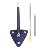 Adjustable Rotatable Triangular Mop Multifunction Wall Cleaning Mop with Long Handle Hand Washing Free Ceiling Mop