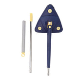 Adjustable Rotatable Triangular Mop Multifunction Wall Cleaning Mop with Long Handle Hand Washing Free Ceiling Mop