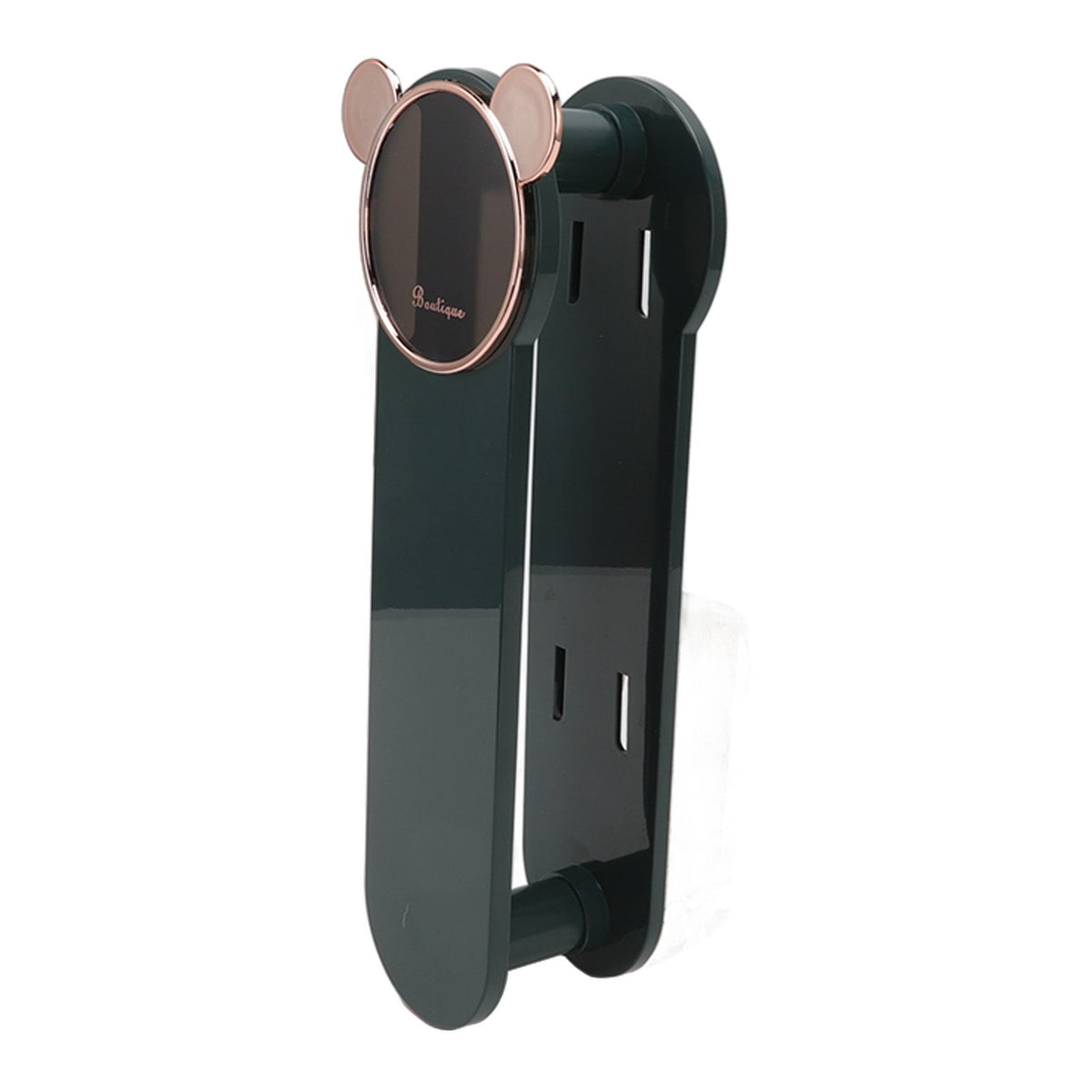 Clothes Hanger Storage Rack Multifunctional Punch Free Hanger Hook Home Balcony Clip Hanger Collector Green