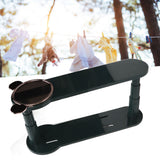 Clothes Hanger Storage Rack Multifunctional Punch Free Hanger Hook Home Balcony Clip Hanger Collector Green - Extra Image