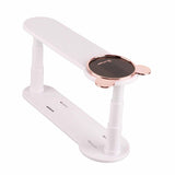 Clothes Hanger Storage Rack Multifunctional Punch Free Hanger Hook Home Balcony Clip Hanger Collector White - 45-Degree Angle