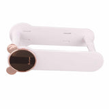 Clothes Hanger Storage Rack Multifunctional Punch Free Hanger Hook Home Balcony Clip Hanger Collector White - Extra Image