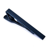 4Pcs Men Tie Clip Copper Fashionable Elegant Slick Finish 4 Colors Male Tie Neck Clamp Set