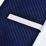4Pcs Men Tie Clip Copper Fashionable Elegant Slick Finish 4 Colors Male Tie Neck Clamp Set
