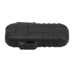Outdoor Double Arc Electric Lighter Portable Waterproof Flashlight Lighter Charging Pulse Windproof Lighter Black