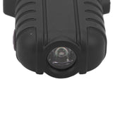 Outdoor Double Arc Electric Lighter Portable Waterproof Flashlight Lighter Charging Pulse Windproof Lighter Black