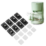 Mini Caster Wheels Adhesive 360 Degree Rotation Roller Wheels for Mini Furniture Storage Box Black - Extra Image