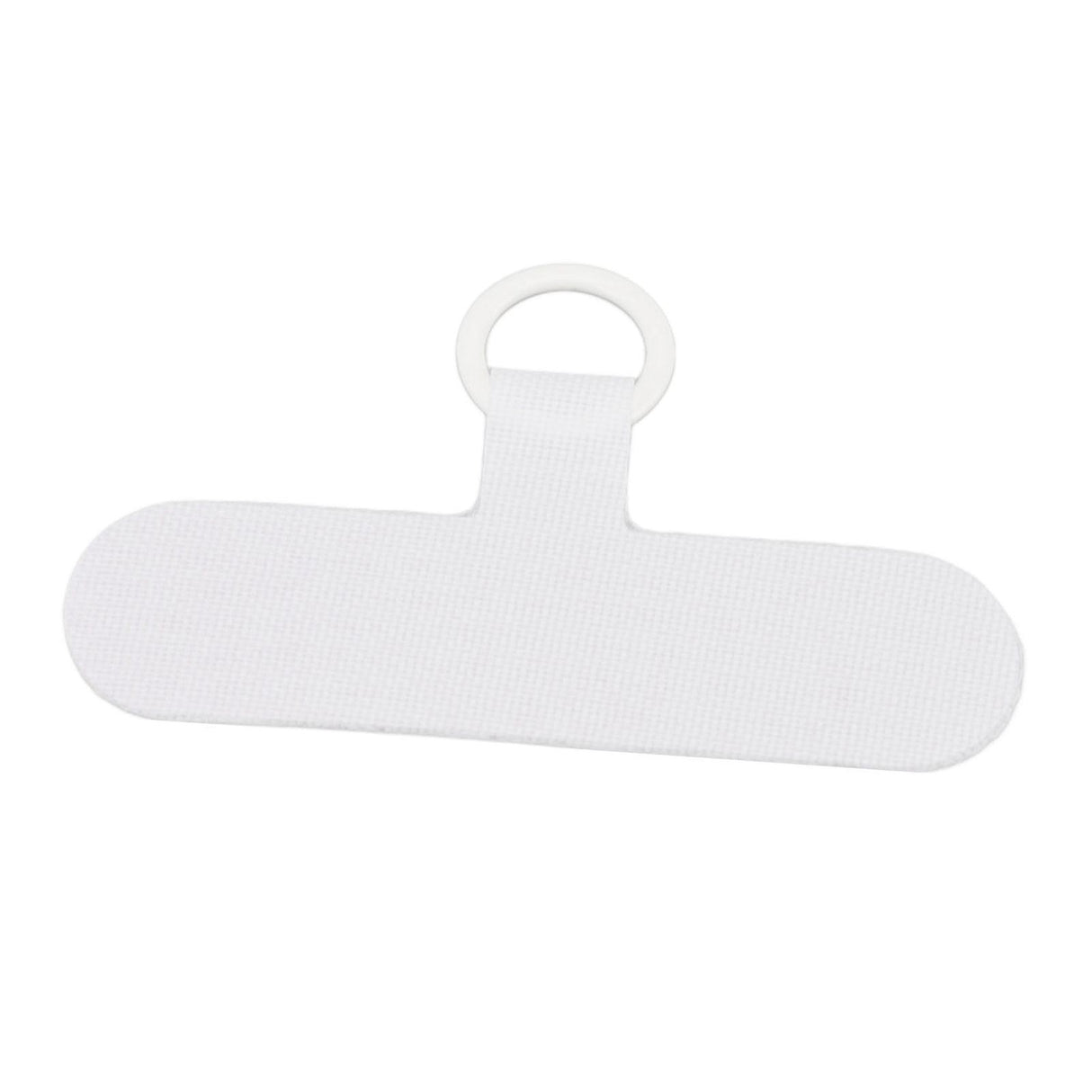 Universal Mobile Phone Lanyard Patch Nylon Cell Phone Hanging Rope Tab Connection Attachment White