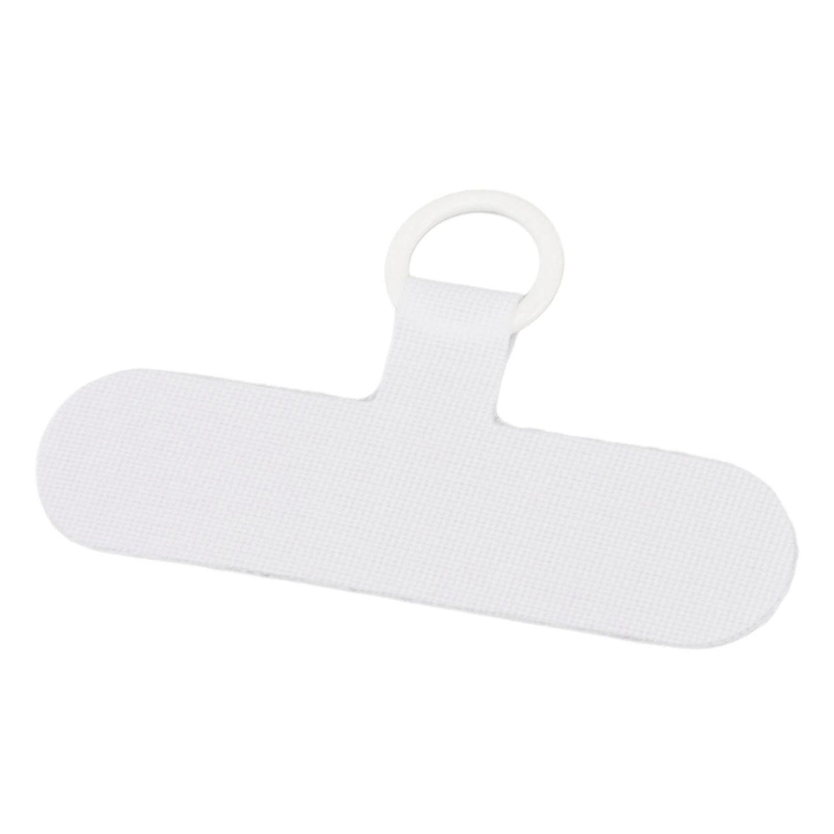 Universal Mobile Phone Lanyard Patch Nylon Cell Phone Hanging Rope Tab Connection Attachment White