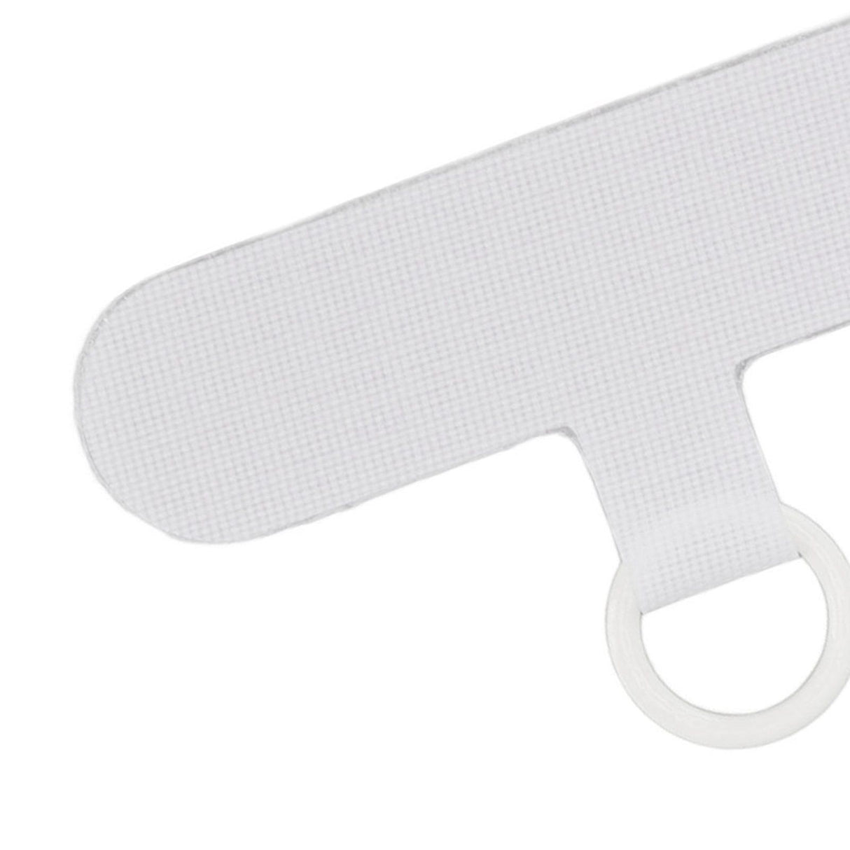 Universal Mobile Phone Lanyard Patch Nylon Cell Phone Hanging Rope Tab Connection Attachment White