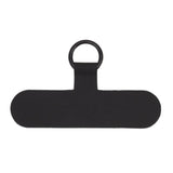 Universal Mobile Phone Lanyard Patch Nylon Cell Phone Hanging Rope Tab Connection Attachment Black