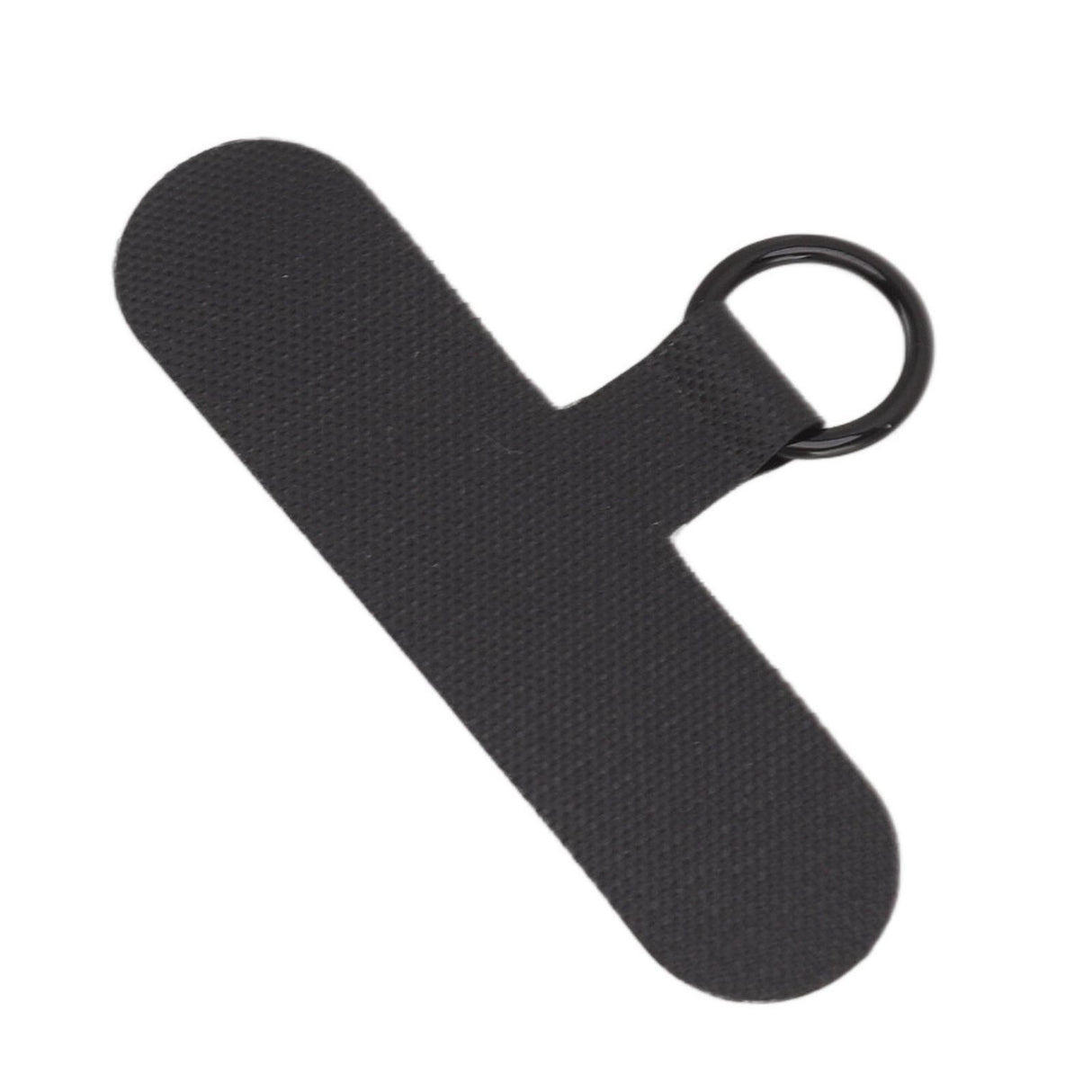 Universal Mobile Phone Lanyard Patch Nylon Cell Phone Hanging Rope Tab Connection Attachment Black