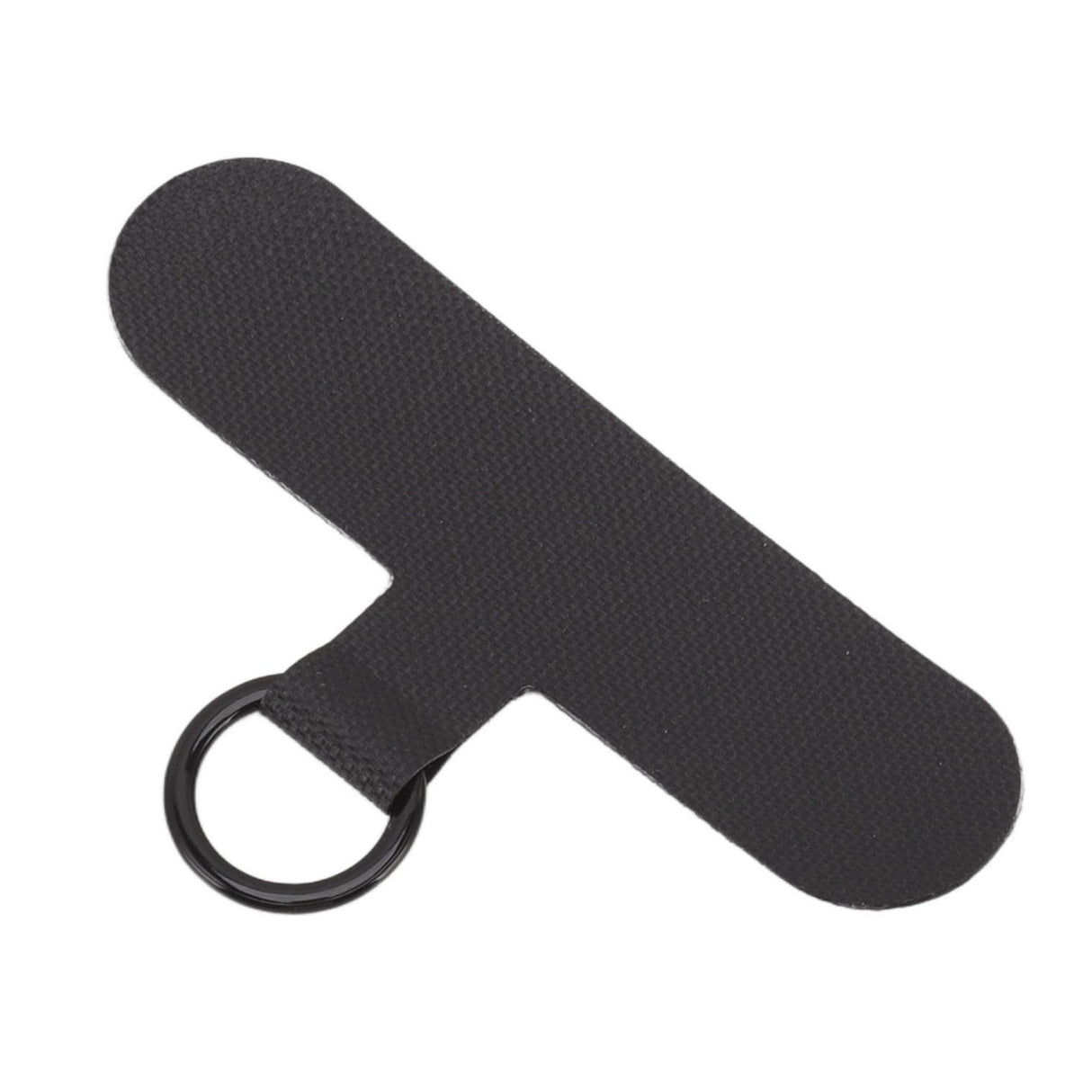 Universal Mobile Phone Lanyard Patch Nylon Cell Phone Hanging Rope Tab Connection Attachment Black