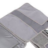 Diaper Pad Baby Changing Mat Mommy Bag with Handle Strap Foldable Detachable Travel Changing Pad Grey