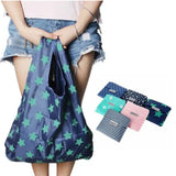 10Pcs Grocery Bag Foldable Polyester Large Capacity Reusable Shopping Bag for Household - 45-Degree Angle