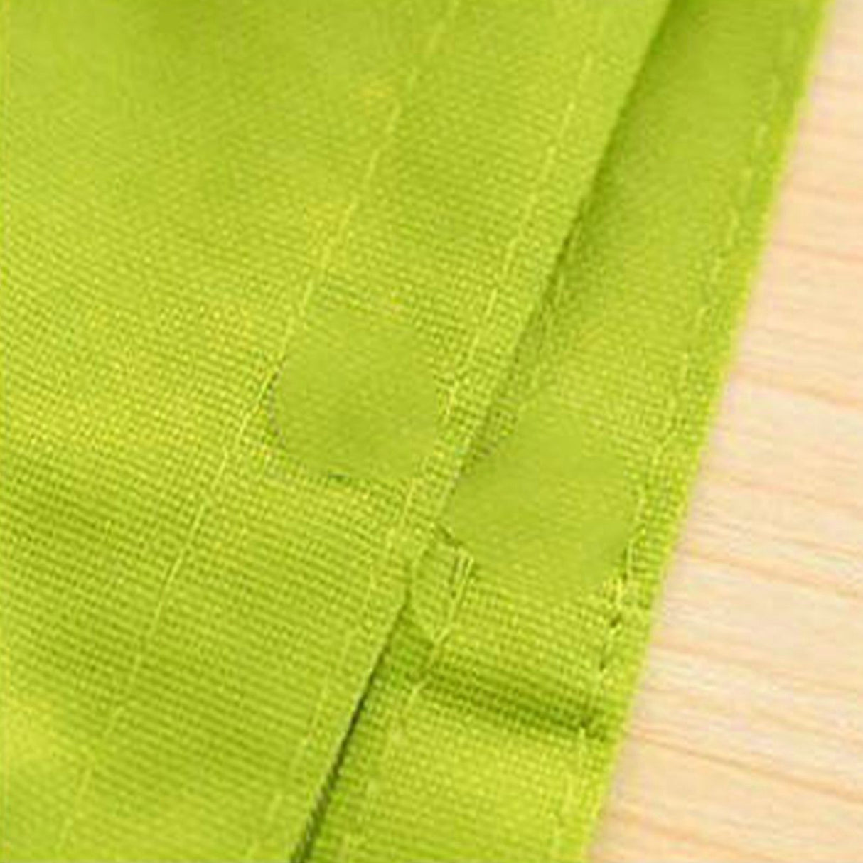 Green Foldable Shopping Bag with Wheels Pure Color Expandable Oxford Cloth Wheeled Foldable Grocery Cart Bag