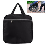Wheelchair Storage Bag Multi Pocket Large Capacity Oxford Cloth Portable Wheelchair Walker Bag with Hook and Loop - Extra Image
