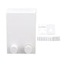 Retractable Clothesline Invisible Stainless Steel Heavy Duty Clothes Drying Laundry Line for Indoor Outdoor White