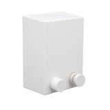 Retractable Clothesline Invisible Stainless Steel Heavy Duty Clothes Drying Laundry Line for Indoor Outdoor White - Rear View