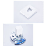 Retractable Clothesline Invisible Stainless Steel Heavy Duty Clothes Drying Laundry Line for Indoor Outdoor White