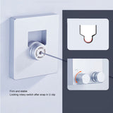 Retractable Clothesline Invisible Stainless Steel Heavy Duty Clothes Drying Laundry Line for Indoor Outdoor White