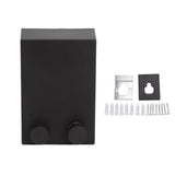 Retractable Clothesline Invisible Stainless Steel Heavy Duty Clothes Drying Laundry Line for Indoor Outdoor Black