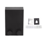 Retractable Clothesline Invisible Stainless Steel Heavy Duty Clothes Drying Laundry Line for Indoor Outdoor Black