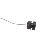 Retractable Clothesline Invisible Stainless Steel Heavy Duty Clothes Drying Laundry Line for Indoor Outdoor Black