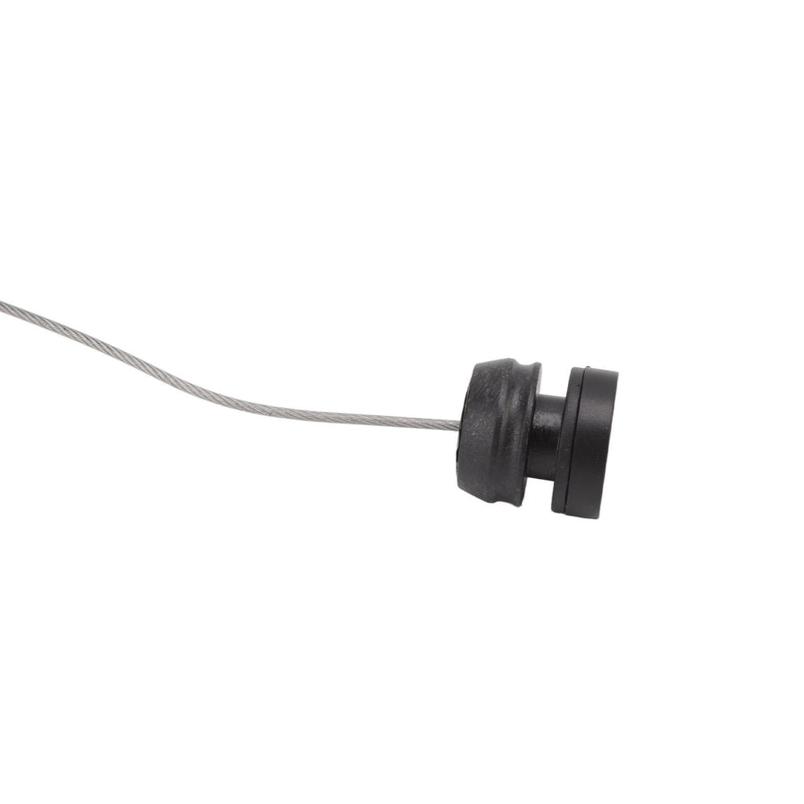 Retractable Clothesline Invisible Stainless Steel Heavy Duty Clothes Drying Laundry Line for Indoor Outdoor Black