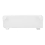 Retractable Clothesline 5.2 Meters Space Saving Safety Design Clothes Drying Line for Bathrooms Balconies White