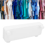 Retractable Clothesline 5.2 Meters Space Saving Safety Design Clothes Drying Line for Bathrooms Balconies White