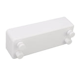 Retractable Clothesline Wall Mounted Heavy Duty Thickened Stainless Steel Double Laundry Line for Balcony Hotel 13.8ft White